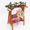 1:12 Puppenhaus Rosen Girlande lang 8