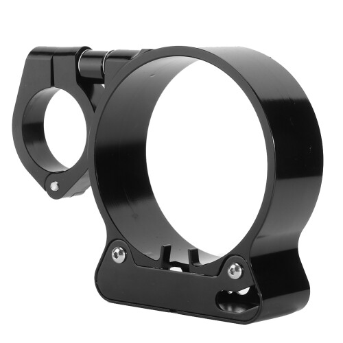 Black Aluminum Speedometer Bracket for 1.54in Fork Motorcycle Accessories 2