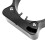 Black Aluminum Speedometer Bracket 3.56in/90.5mm 6