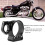 Black Aluminum Speedometer Bracket 3.56in/90.5mm 4