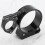 Black Aluminum Speedometer Bracket 3.56in/90.5mm 3