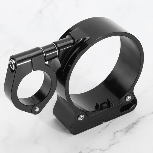 Black Aluminum Speedometer Bracket 3.56in/90.5mm 2