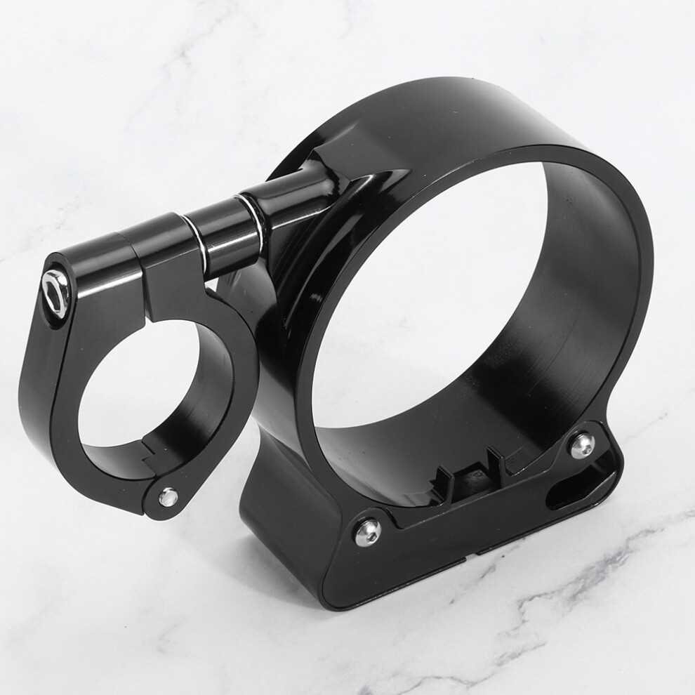 Side Mount Speedometer Relocation Bracket Black