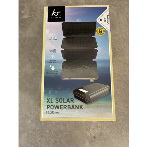 KitSound KITSOUND XLSOLAR POWAR POWERBANK 10000mAh