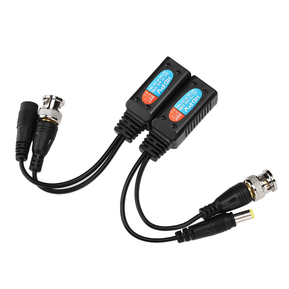 8Mp Cctv Power Balun Transmitter 12-48V For Ahd Cvi Tvi Cvbs Camera Systems 8441389333211
