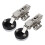 Stainless Steel Cabinet Hinge with Damping, 35mm Cup, 2-Pack 2
