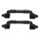 Black Iron Door Handle Set – 2Pieces 4