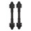 Black Iron Door Handle Set – 2pcs 7