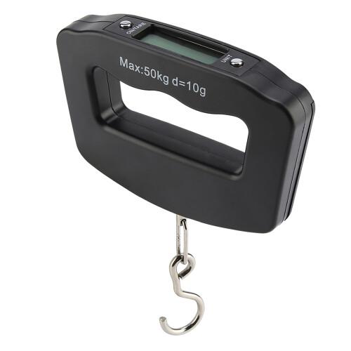Pocket LCD Scale 50 kg, 12.8x8.5x2.9cm Black 2