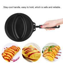 Non Stick Frying Pan with Omelette Mold