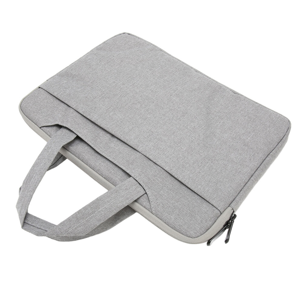 Waterproof Oxford Laptop Case 15 Inch Double Zipper Sleeve Light/Gray 7651389333468