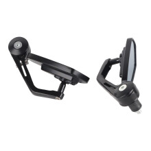 2Pcs Alloy Handlebar Rearview Mirrors 15x7x6cm for Motorbike