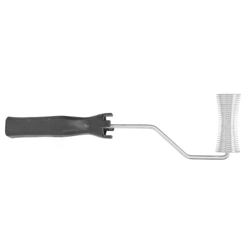 Glasfiberrulle til laminering – 70 mm, aluminium og 2