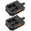 Plastic Folding Bicycle Pedals, Lightweight, Black, 12x7x3cm 1