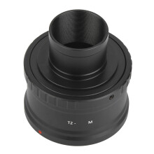 Aluminum Alloy T2-EOS M Adapter Ring for Canon EOS M Cameras 1.25 inch