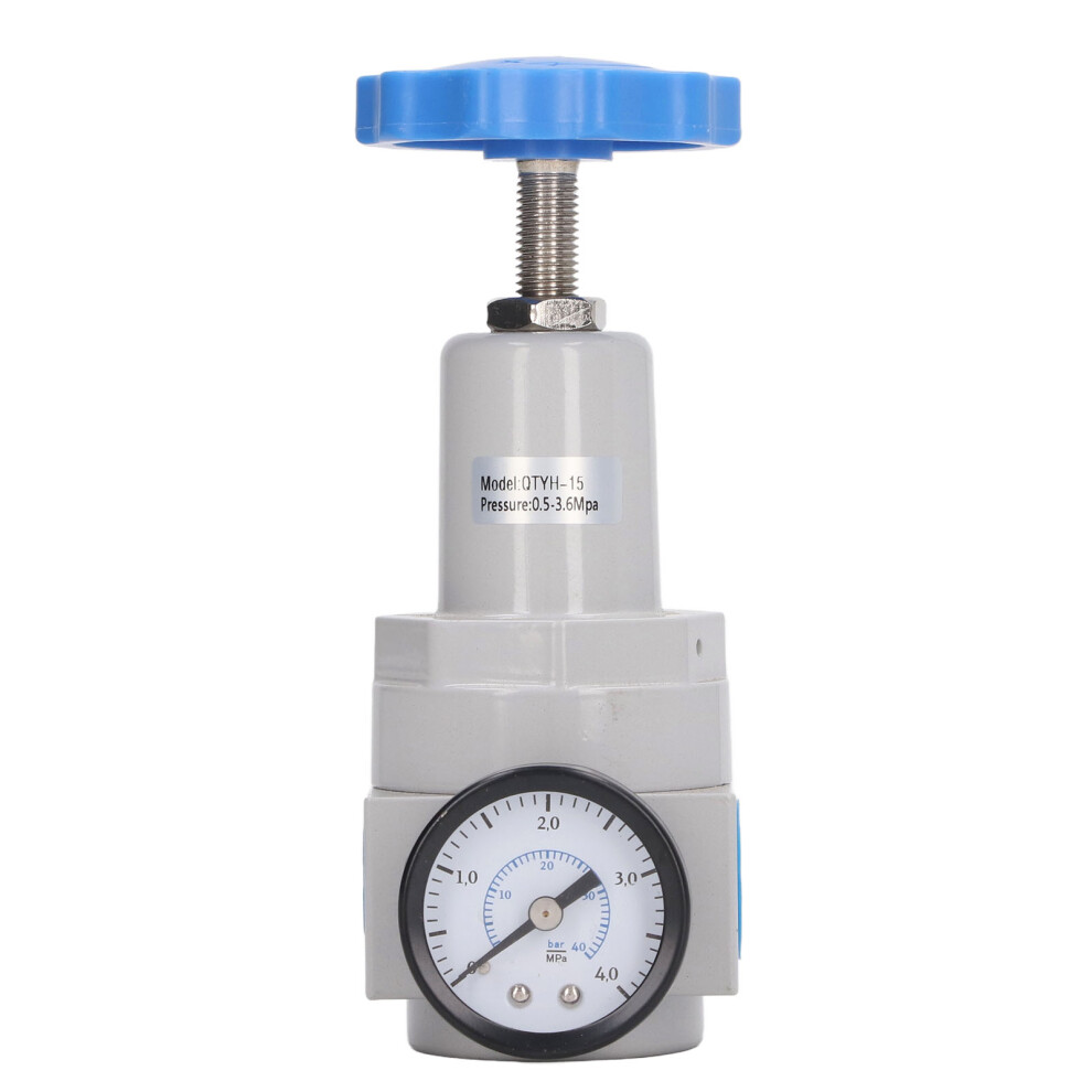 Precision Air Regulator G1/2In 0.5-3.6Mpa With Pressure Gauge For Compressors 9491389335332