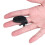 Archery Thumb Finger Protector for Compound & Reflex Bows, Black, 5x4cm 3