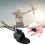 Archery Thumb Finger Protector for Compound & Reflex Bows, Black, 5x4cm 5
