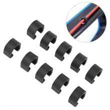 Plastic Brake Buckle C Clip for Bicycle Shift Cables 10 Pack