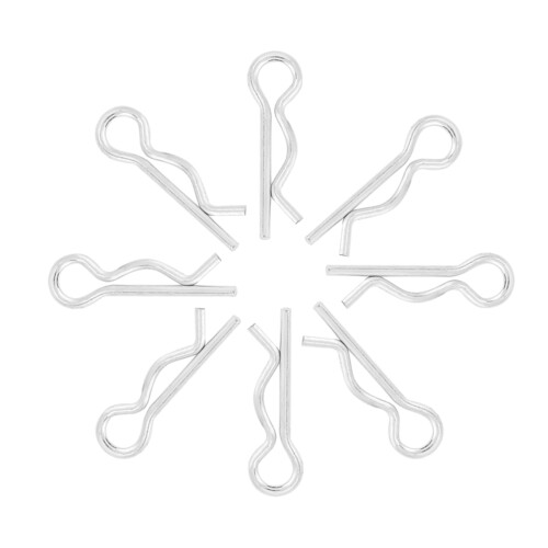 Bright Zinc R Type Cotter Pins 1.2x20mm