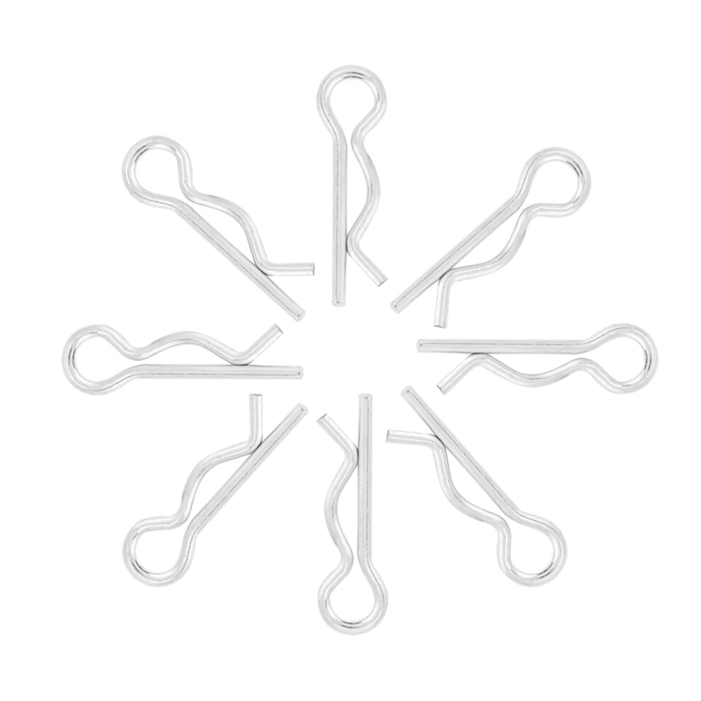 Zinc Coated Cotter Pin Clips 1.2*20Mm R Type Retaining Pins Spring Hair Pins 6921389338345