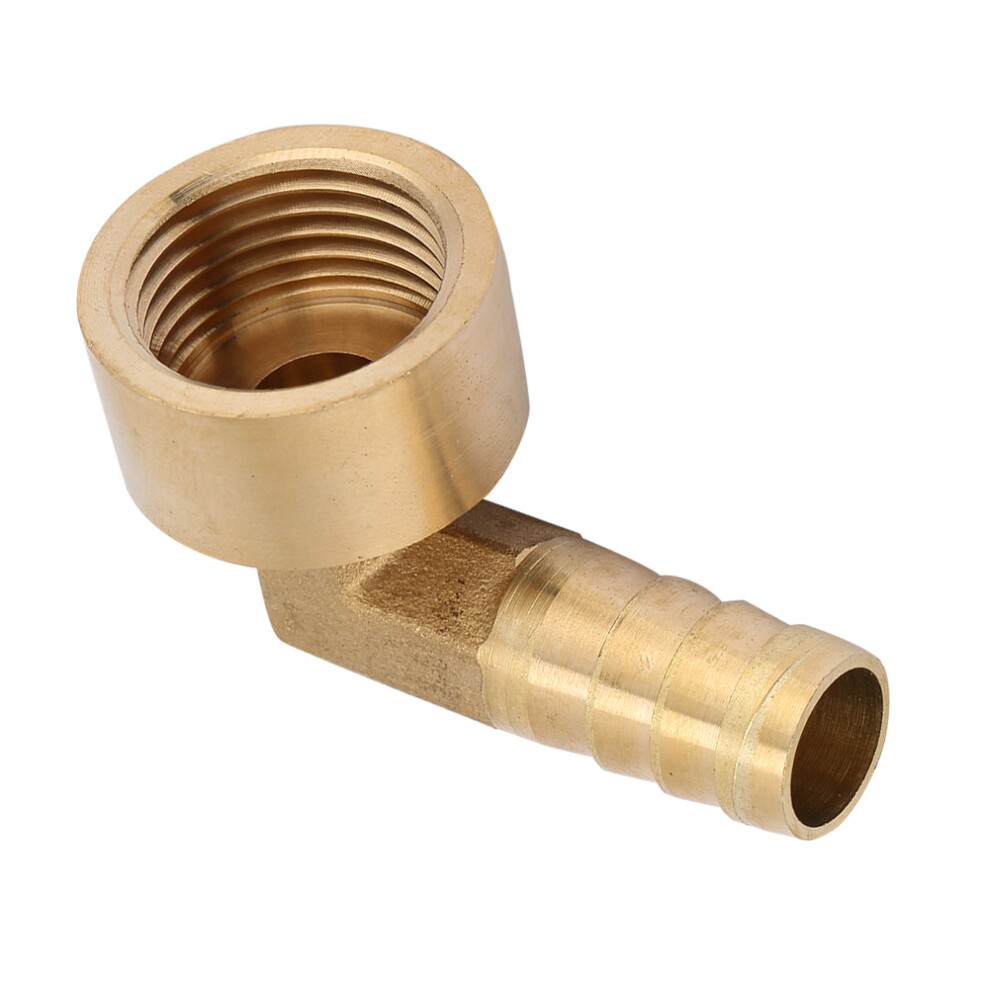 Brass Hose Barb Elbow G1/2 Female Connector