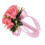 Artificial Wedding Bouquet Silk Fuchsia20x24cm 4