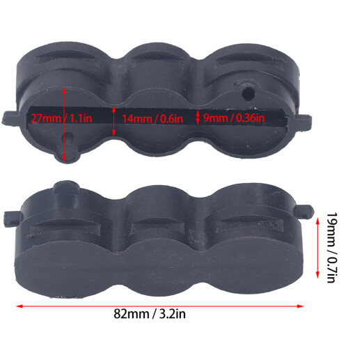 3Pcs Stand Up Paddleboard Fin Box