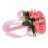 Artificial Wedding Bouquet Silk Fuchsia20x24cm 5