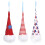 Patriotic Gnome Plush Decoration with Light 2