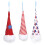 Patriotic Gnome Plush Decoration with Light 8