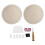 Round Bread Proofing Basket Set 20CM & 22CM with Liners 1