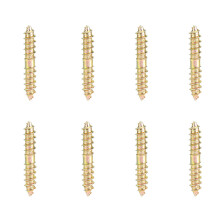 20 Pack 5x30mm Dowel Screws for Furniture Making Double Ended Wood Screw