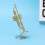 Bass-Instrument Deko Modell 1