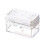 Kitchen Sink Drain Soap Dispenser Dishwashing Soap Press Soap Box with Sponge Kitchen Detergent Container 1