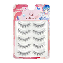 (5 Pairs) Natural Spiky Wispy False Eyelashes for Eye Enlarging