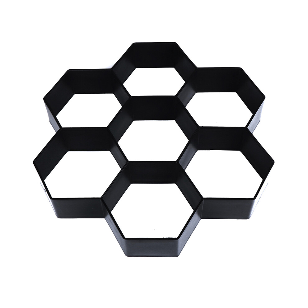 One Piece Garden Concrete Molds Paving Brick For Diy Plastic Path Maker Mold Paving Cement 30*30*4Cm 6461731169185