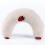 (White) Comfy U-Shaped Neck Pillow for Small Pets 1