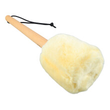 Wooden Drumstick 37cm Bass Drum Mallet Soft Felt Antislip Beige SP 01