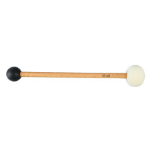 Antislip Bass Drum Stick with Wooden Handle and Soft Felt Head 23cm SP 04 Black