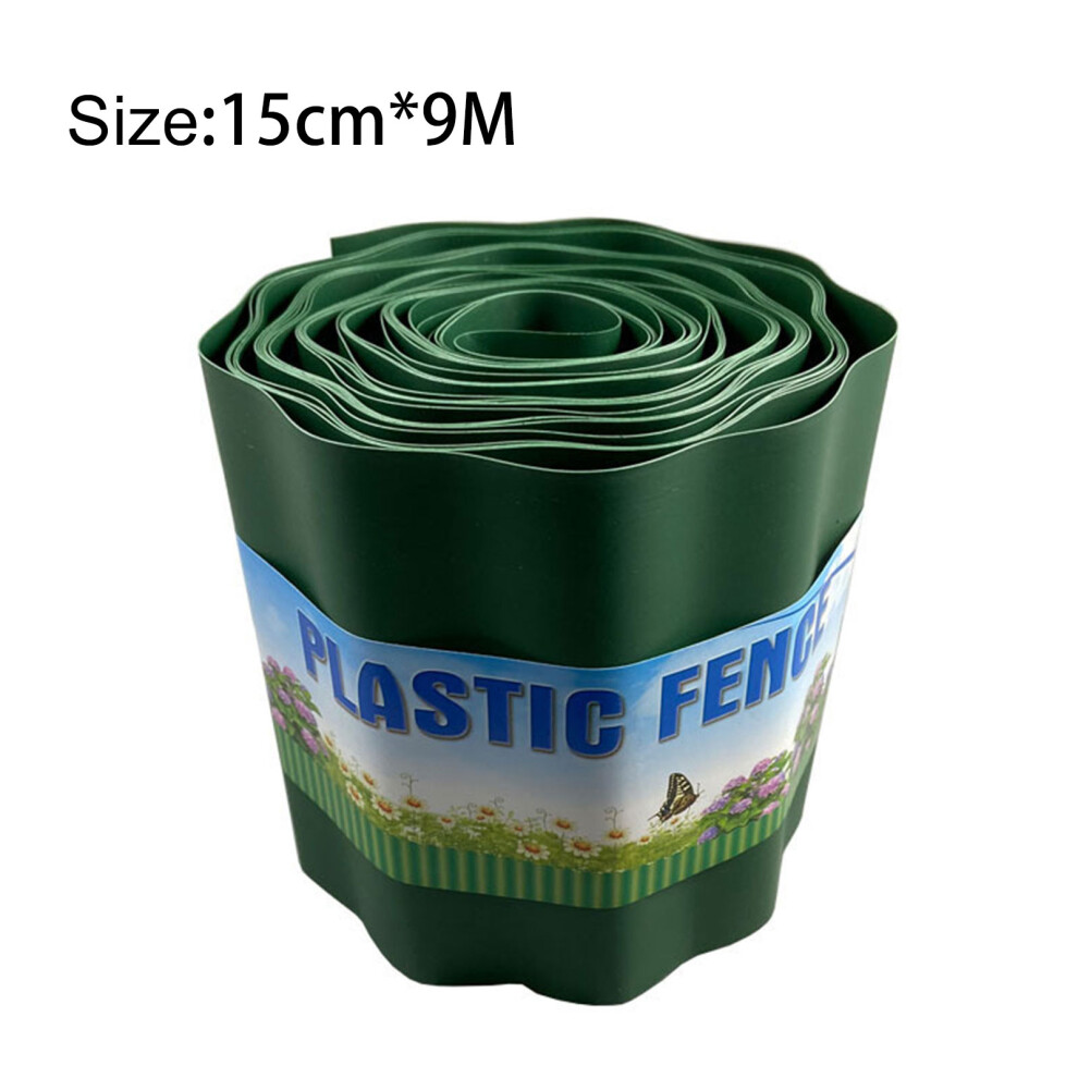 (15Cm*9M) Lawn Edging Fence For Garden Yard Decor 6447105789937