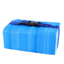 Lightweight EVA Adjustable Waist Float for Swimming & Water Activities – Black & Blue