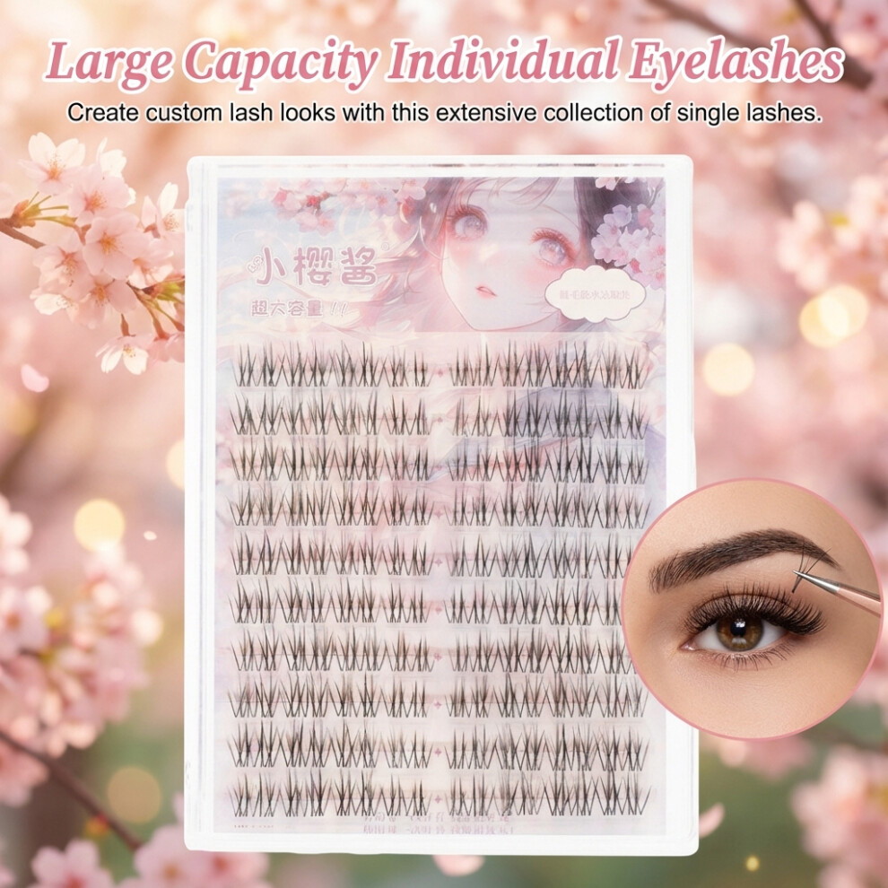 Roc-Electron Natural False Eyelashes Lightweight Comfortable