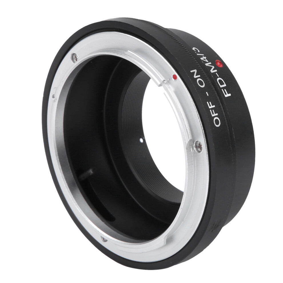 Fd-M4/3 Metal Lens Adapter Ring For Canon Fd Mount, 6.56.52.7Cm Black 7611389346950