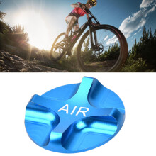 Hochfestes Aluminium-Ventilabdeckung für Fahrrad-Federgabel - Blau