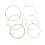 Acoustic Guitar Practice String Set 6Pcs Replacement for Classic Folk Guitar 1