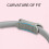 Grey Pilates Resistance Ring with Foam Handle for Thigh Workout 4