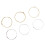 Acoustic Guitar Practice String Set 6Pcs Replacement for Classic Folk Guitar 5