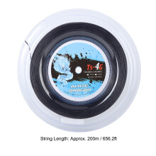 200m TS 4G Polyester Tennis Line Reel 1.25mm Black