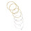 Acoustic Guitar Practice String Set 6Pcs Replacement for Classic Folk Guitar 10